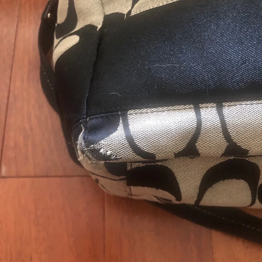 Coach Signature Multifunction Diaper Travel bag